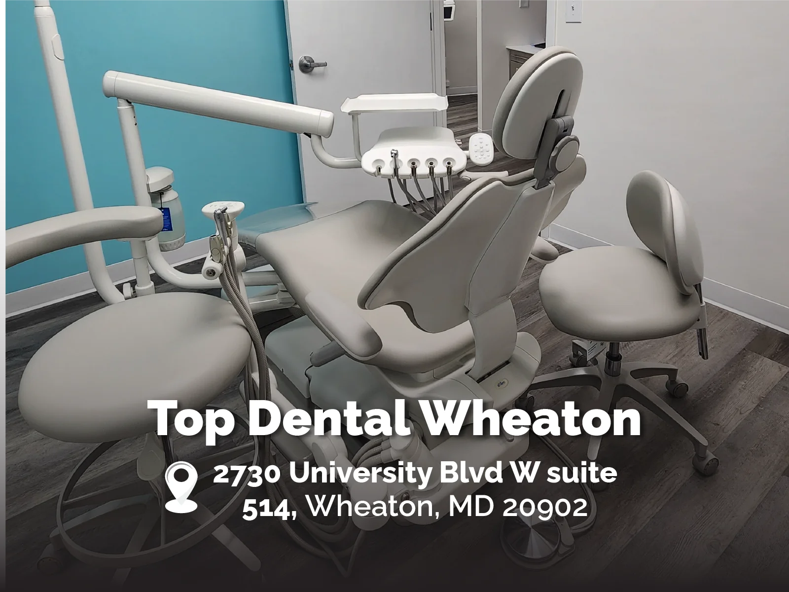Consultorio dental de Top Dental Wheaton