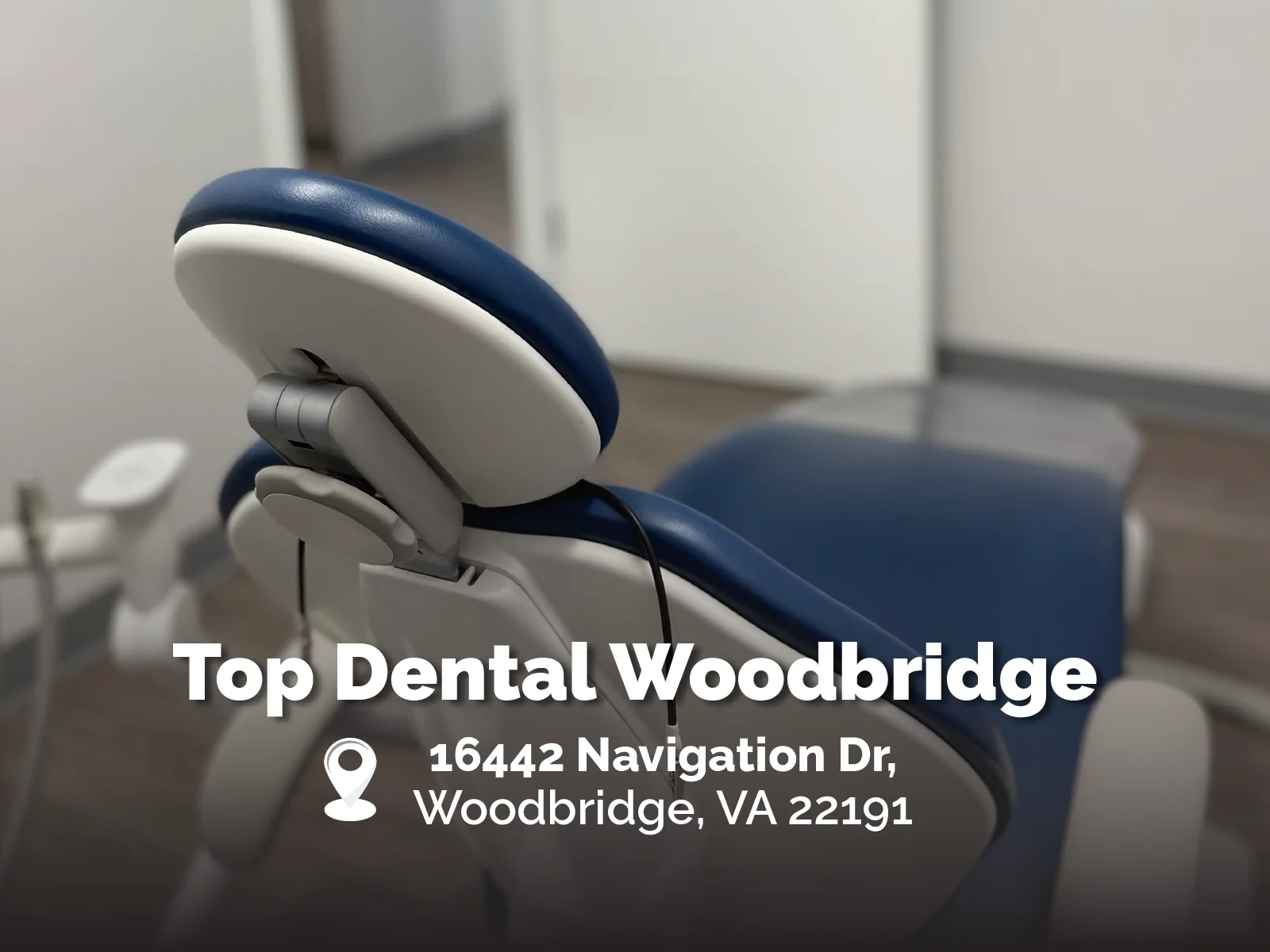 Dental treatment room at Top Dental Woodbridge
